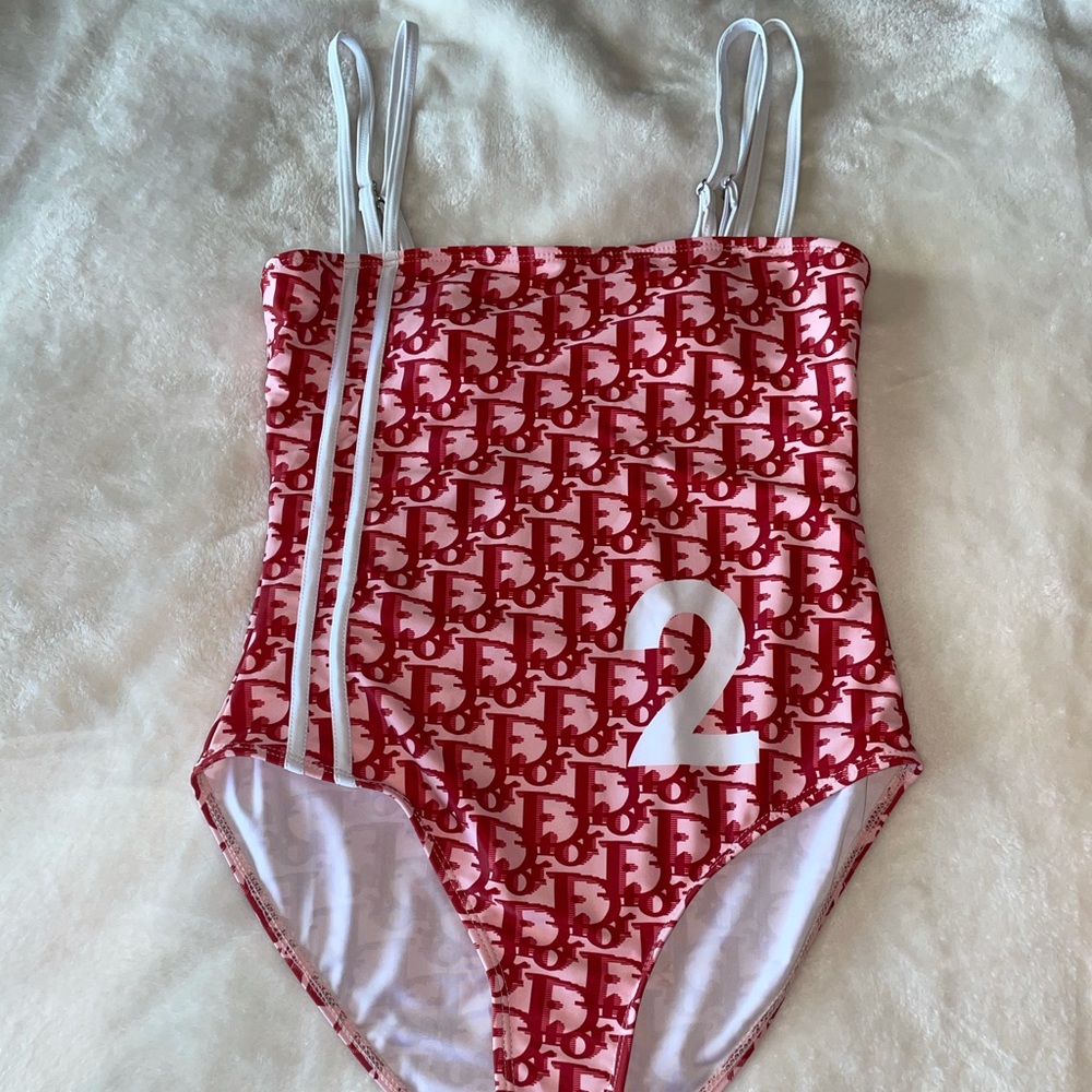 Vintage Christian Dior One piece swimsuit